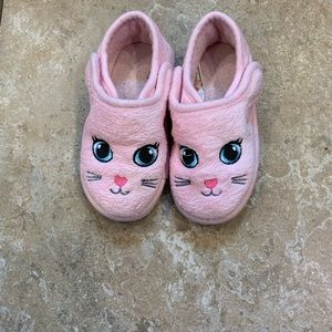 Wonder Nation Pink Kitten Slippers